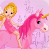 A Pink Fairy's Unicorn - The Letters in Fairyland