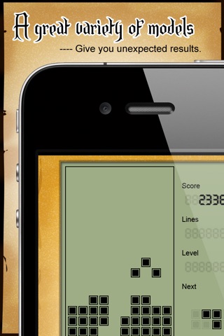 Old-Fashioned Bricks HD Pro (like classic tetris game) screenshot 3