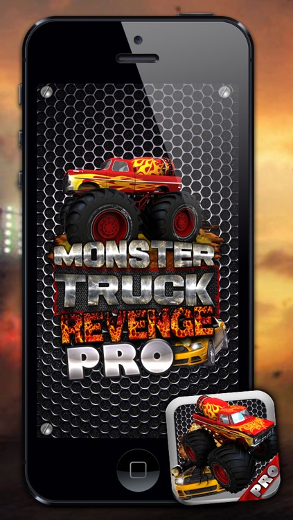 Monster Truck Furious Revenge PRO - A Fast Truck Racing Game!