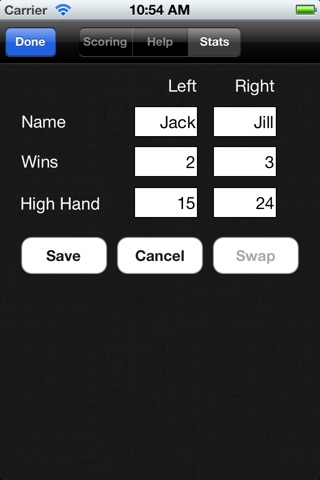 Travel Cribbage Board screenshot 2