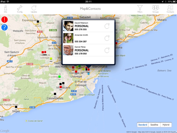 Map&Contacts screenshot-3