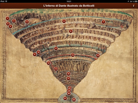 L'Enfer de Dante illustré par Botticelli screenshot 2