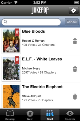 Free serial stories - JukePop Serials eBook Reader screenshot 2