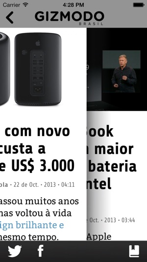 Gizmodo Brasil(圖3)-速報App