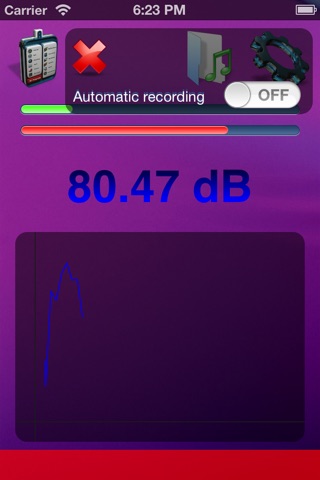 NC Easy decibel - Automatic recording and decibel test screenshot 2