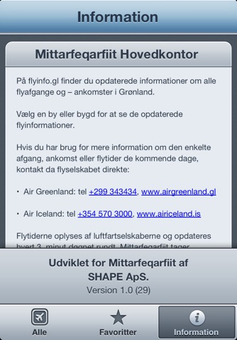 Flyinfo screenshot 4