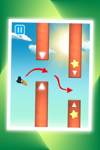 Black Bird - Free Fun Flight Game screenshot 4