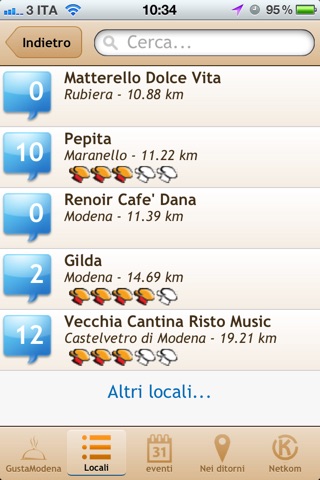 GustaModena screenshot 2