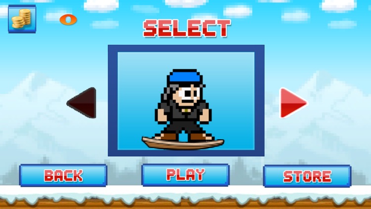 Pixel Snowboard Cross : Trials