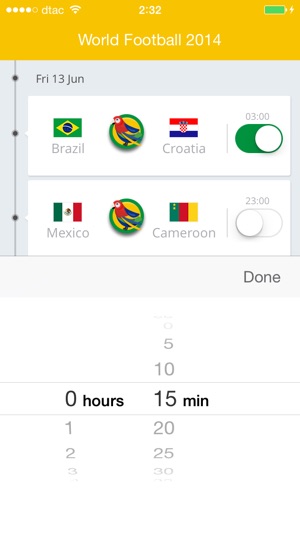 世界足球杯2014世界杯提醒(圖2)-速報App