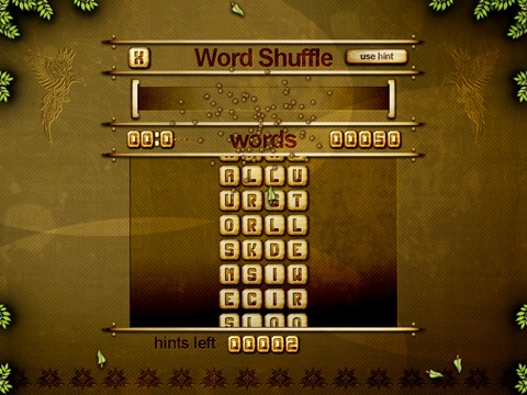 ACC Word Shuffle HD Free - classic puzzle games screenshot 3