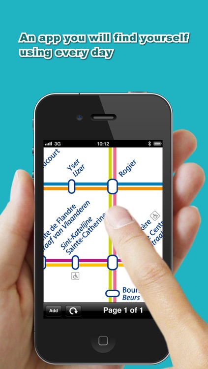 Brussels Transport Map - Metro Map for your phone and tablet screenshot-3