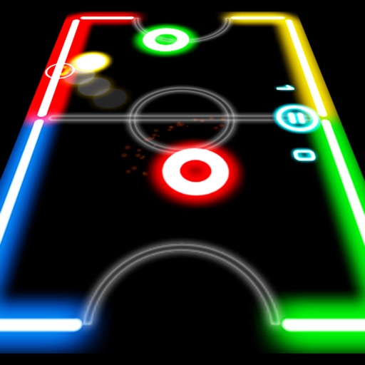 Glow Hockey Icon