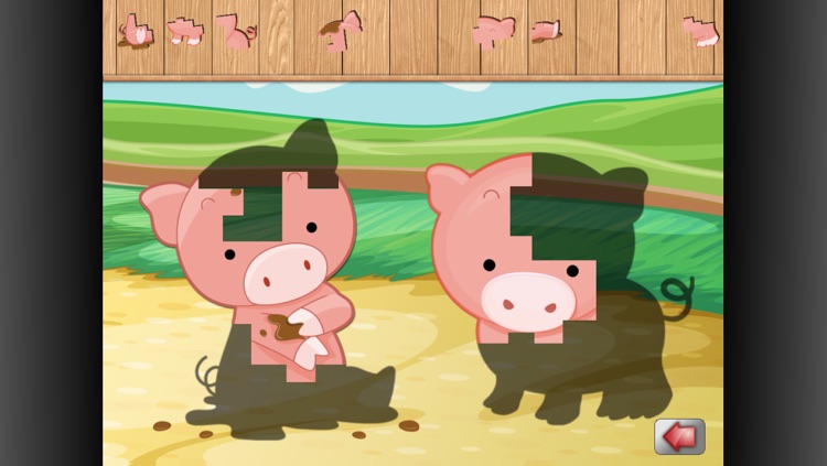 Animalfarm Puzzle For Toddlers and Kids - Free Puzzlegame For Infants, Babys Or young Children