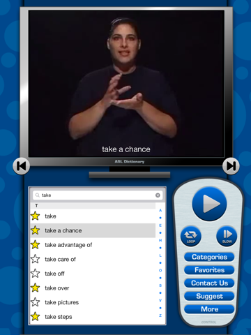 ASL Dictionary for iPad screenshot 4