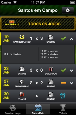 Santos Em Campo! screenshot 2
