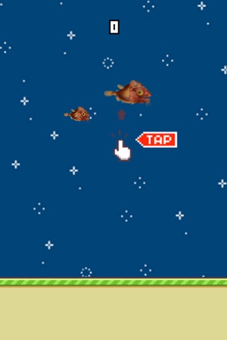 Flappy Ackfish: Space Adventure screenshot 2