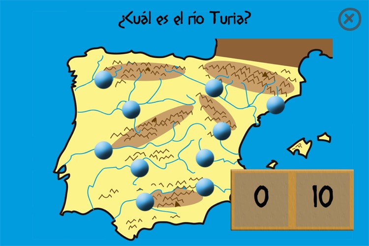 Iberia: Rivers and Mountains