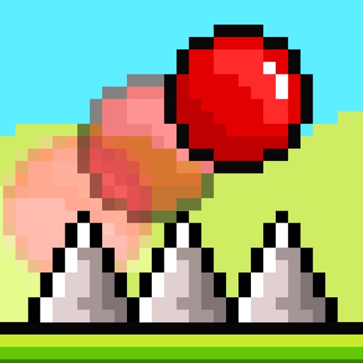 Go Go Pixel Red Ball icon