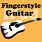 Solo Fingerstyle Guitar lessons presented in interactive onscreen animated fretboard format