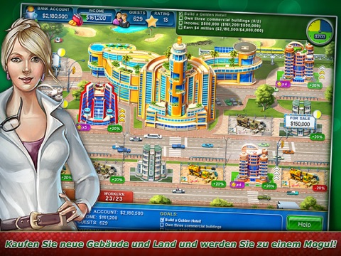 Hotel Mogul: Las Vegas HD Lite screenshot 3