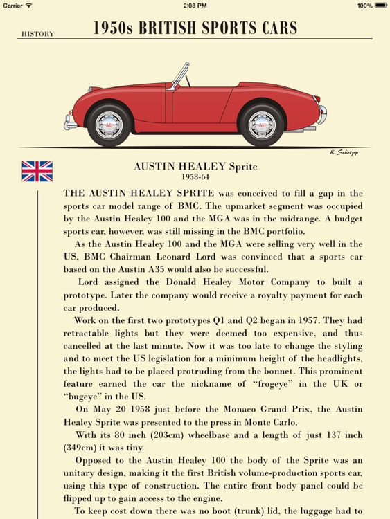 1950s British Sports Car screenshot-3