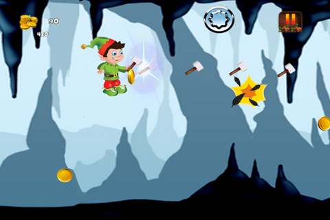 Gnome Cave Jump Hammer Quest - Top Jumpy Elf Jewel Runner Blitz Free screenshot 3