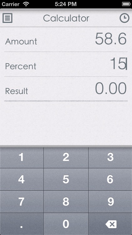 Percents Calculator