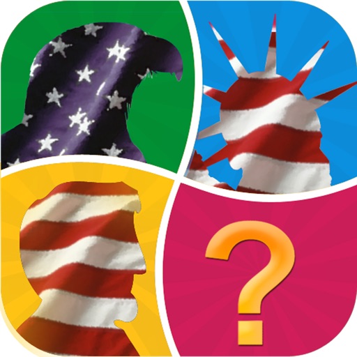 Word Pic Quiz Patriot Test - test your knowledge of American Icons, Landmarks and Pastimes iOS App