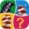 Word Pic Quiz Patriot Test - test your knowledge of American Icons, Landmarks and Pastimes