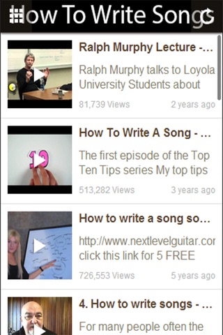 How To Write Songs - Learn How To Write A Song Today! screenshot 2