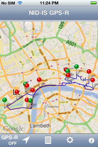 GPS-R for London 2012 screenshot 4