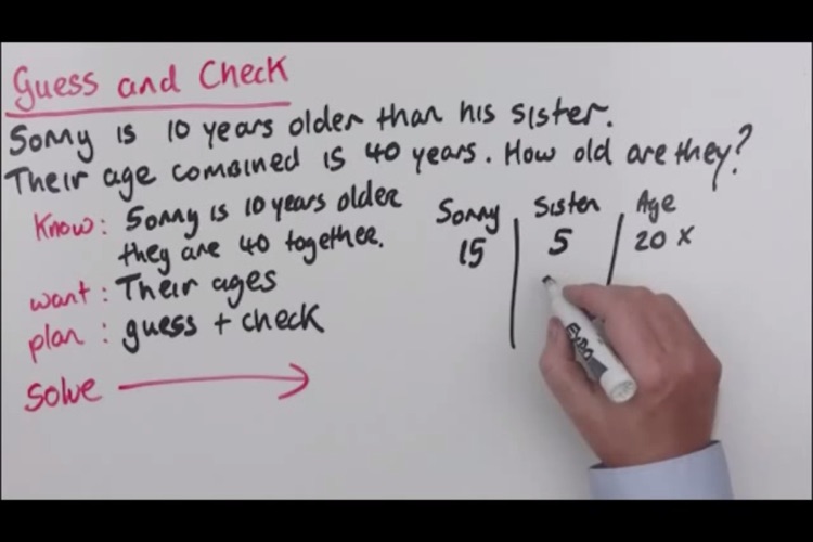 Algebra Problem Solving Skills