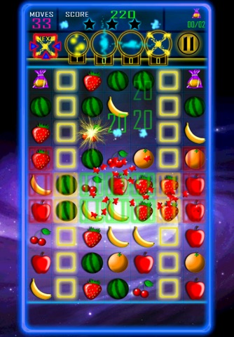 Space Fruits HD screenshot 3