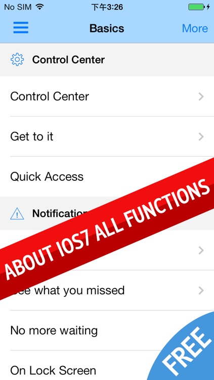 Free Guide for iOS 7 - How to use IOS 7