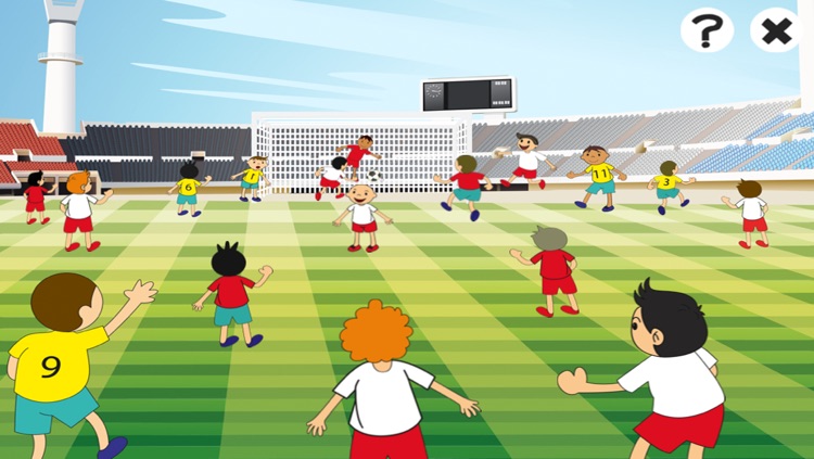 A Soccer Learning Game for Children age 2-5: Train your football skills for kindergarten, preschool or nursery school screenshot-3