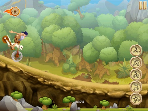 A Jurassic Bike Race HD -  Multiplayer Racing Game screenshot 4