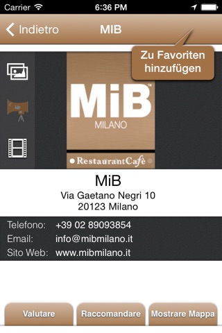 MiB Milano screenshot 2