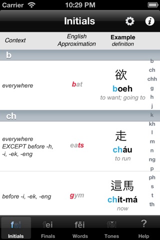 Decoder CHINESE (Hokkien | TAIWAN) Pronunciation Guide screenshot 2
