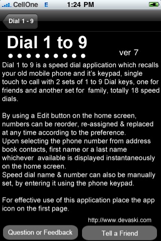 Dial 1 to 9 screenshot 3