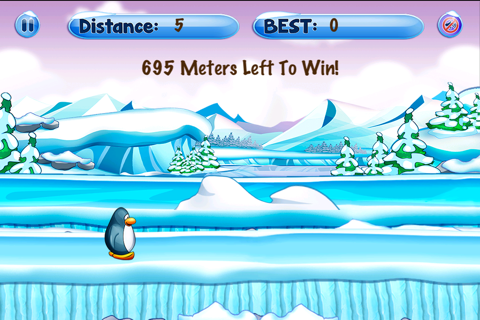 Penguin Runner - My Cute Penguin Racing Game screenshot 2