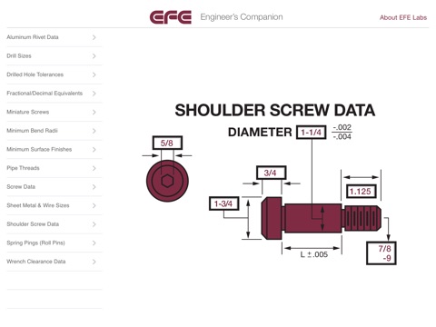 EFE Engineer's Companion screenshot 3
