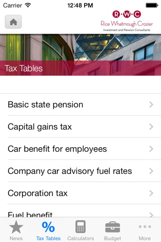 RWC Tax Tools screenshot 2