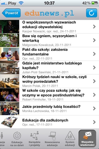 Edunews.pl screenshot 3