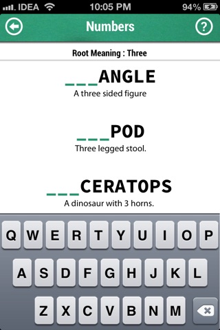 Roots to Words screenshot 3
