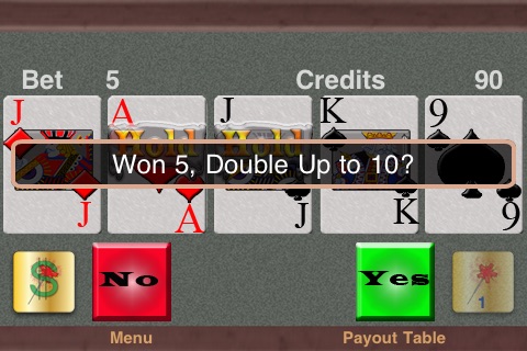 TouchPlay Bonus Poker Video Poker