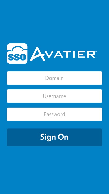 Avatier Single Sign-On (SSO)