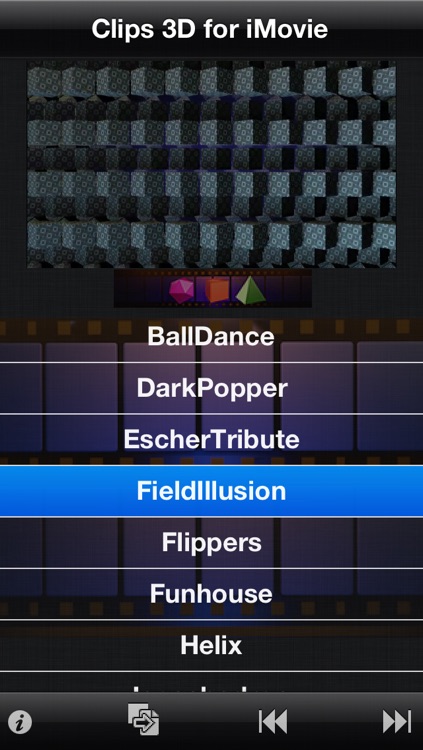 Clips 3D for iMovie