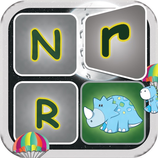 Letters, Numbers, Shapes and Colors Card Matching Game icon