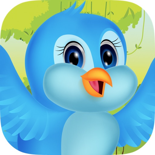 Crappy Blue Bird - Smash Hit Flappy Adventure Icon